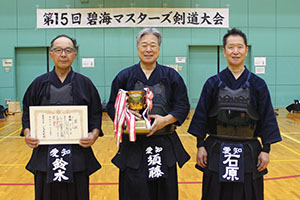 優勝チームの方々